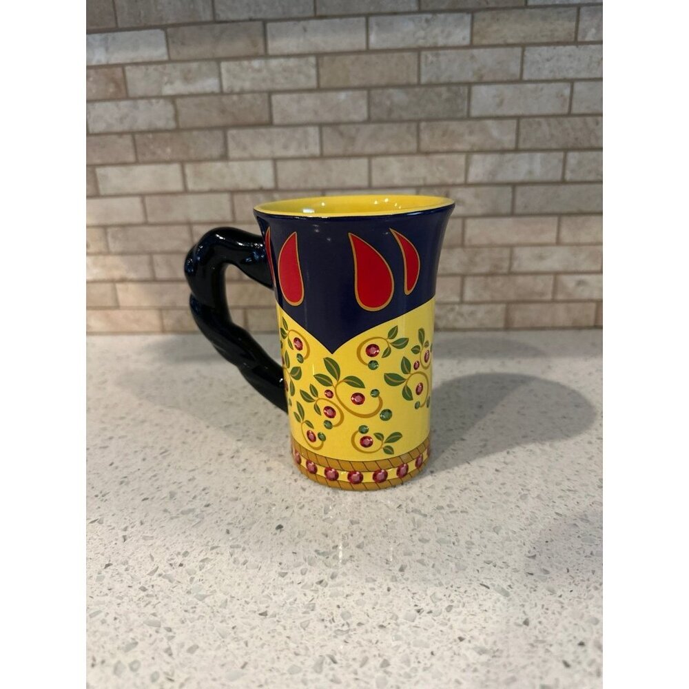 Snow White Signature Dress Coffee Mug-Tea Cup Disney Parks‎ Rhinestone Apple